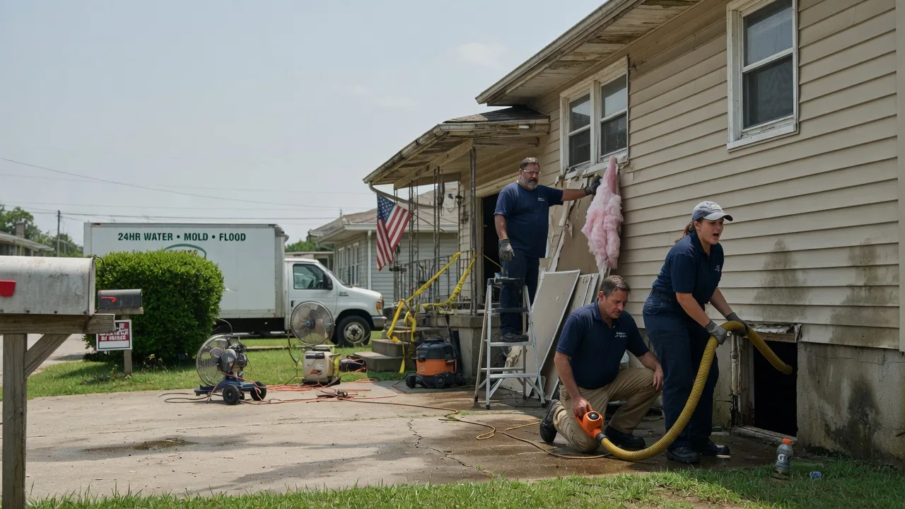 Water Damage Repair in Swansboro, NC near me